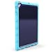 Gumdrop Cases DropTech Clear Protection for The New Apple iPad 9.7 (6th Gen) and iPad 9.7 (5th Gen) - Light Blue/Royal Blue, Rugged, Shock Absorbing, Custom Molded Tablet Cover