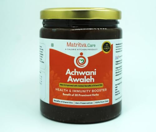Image of Matritva Care Achwani Awaleh Postpartum Superfood (250 g) | Chyawanprash for New Mothers | 30+ Herbs in Pure Ghee | Immunity Booster with benefits of Khand Sita | Energy & Digestion Support