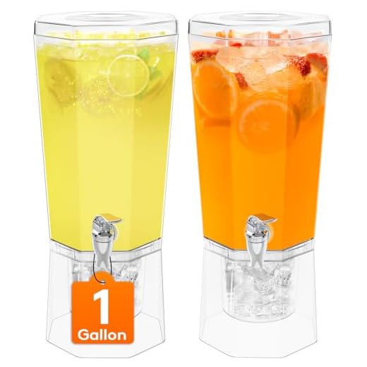 Lifewit 1 Gallon Drink Dispensers for Parties