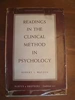 Readings in the Clinical Method in Psychology B000GPCLVA Book Cover