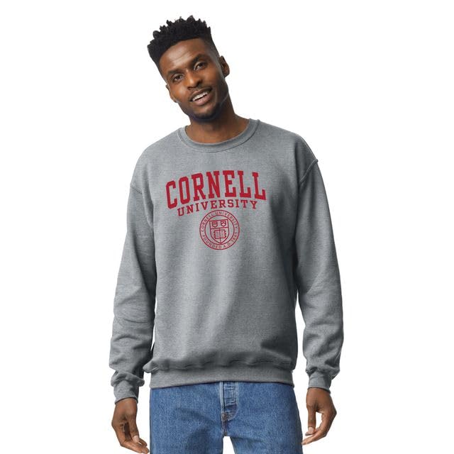 Image of Ivysport Crewneck Sweatshirt for College, Heritage Logo, Color, Adult Unisex