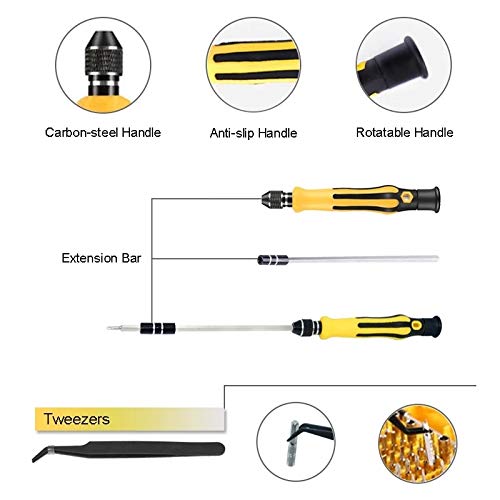 Tournevis de précision multi hex résolvant le problème des vis bloquées et foirées - 4
