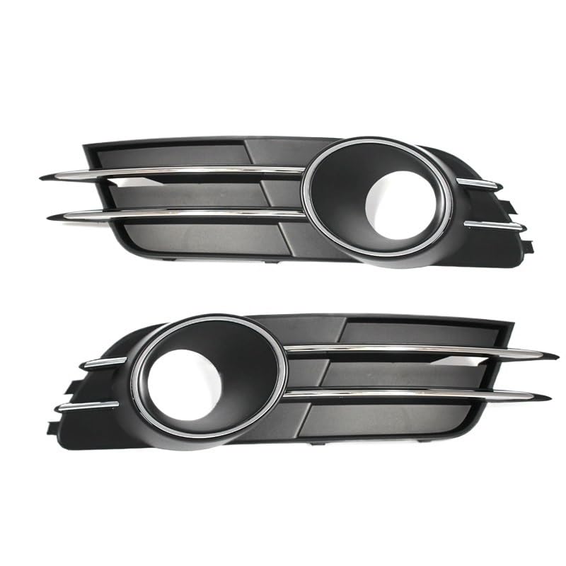 Cubiertas de rejilla antiniebla que renuevan el parachoques delantero de tu Audi A6 C7 2011 a 2015