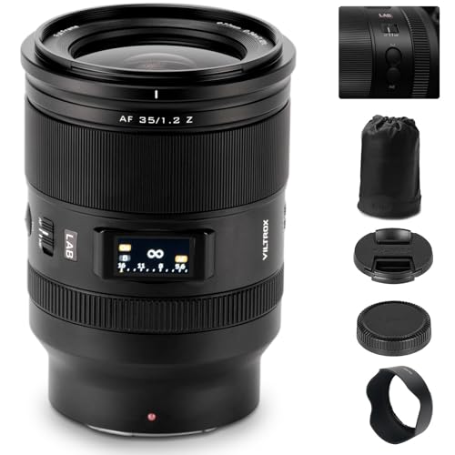 Image of VILTROX 35mm F1.2 LAB Z-Mount Full Frame Lens for Nikon Z, Large Aperture Auto Focus Prime Lens for Nikon Z-Mount Cameras Z30 Z50 Z50II ZFC Z5 Z5ll Z6 Z6II Z6III Z7 Z7II Z8 Z9 ZF ZR
