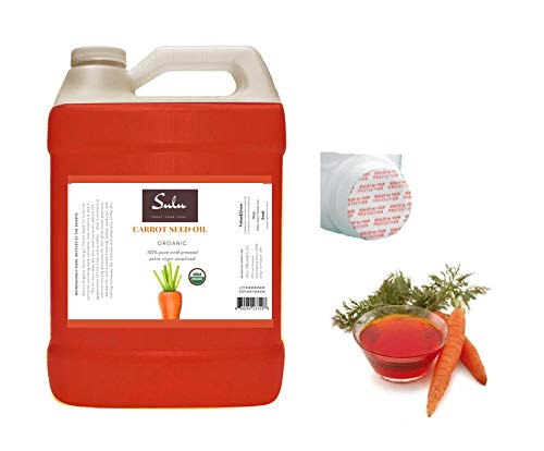 Pure Organic Unrefined Cold Pressed Carrot Seed Oil (8 oz)