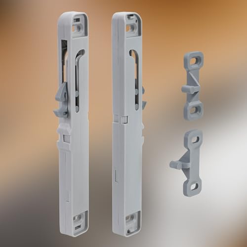 KOTARBAU® Box Slim Schubladen Einzugsdämpfung für Schubladenschienen & Rollschubführungen 149x27 mm Kunststoff Soft Close Schublade Nachrüsten Dämpfer für Schubladen