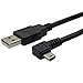 Price comparison product image CABLEDECONN 6FT Mini USB B Type 5pin Male Left Angled 90 Degree to USB 2.0 Male Data Car GPS Devices Cable