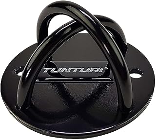Tunturi Unisex  uchwyt ścienny dla dorosłych Suspension Trainer mocowanie ścienne/sufitowe, szary, 1