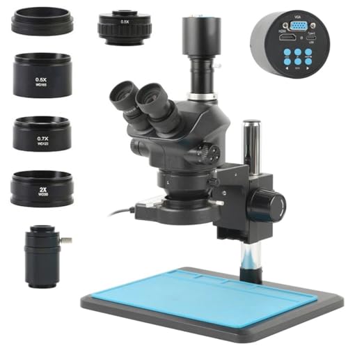 ���{�p�������A�N�Z�T���[ 3.5x-100X �Y�[���O����̌����� 4K 48MP 55MP HDMI USB Type-c �r�f�I C �}�E���g�J�����d�b�C���W���G���[�Ӓ�(VGA HDMI Type-c)