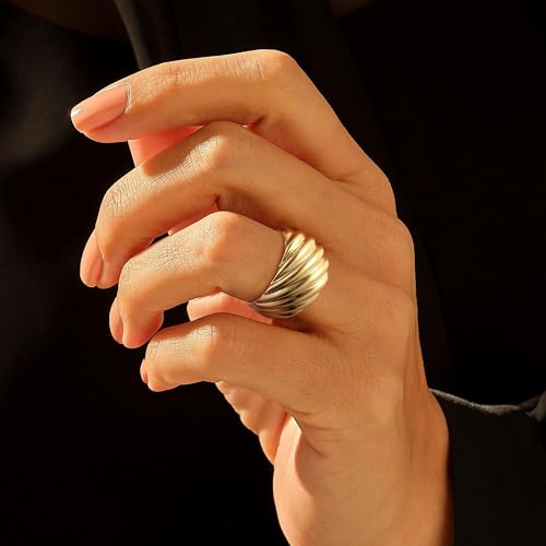 Gold Knuckle Rings Set for Women,Dainty Vintage Stackable,Non Tarnish Boho Joint Finger Midi Rings,Wedding | Party Bands,Rings Pack Jewelry Gift2