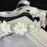 Corona de flores Diadema de boda para novia o comunión, accesorio para el pelo, corona de flores