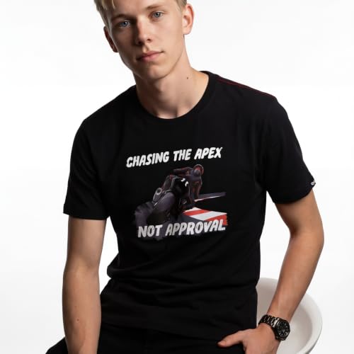 Image of Men's Round Neck Graphic Printed T-Shirt, Red | Premium Cotton Casual Riding Tee | Comfortable Regular Fit Crew Neck for Bikers & Everyday Wear