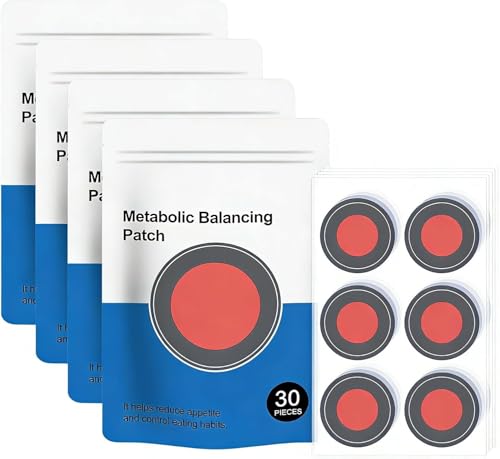 30 Stück Purisaki, Purisaki Berberine Pflaster Abnehmpflaster, Sanfte Beruhigung Für Alle KöRpertypen Für Stoffwechselgleichgewicht,Abnehmpflaster Fettverbrennung(4 Packung)