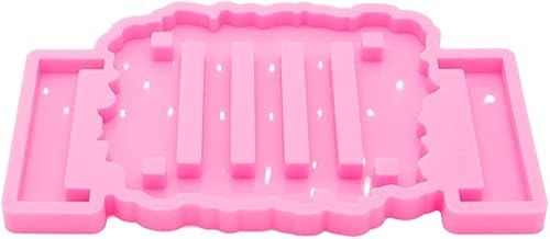 Miniatura 6 de Molde de silicona súper brillante para soporte de posavasos, manualidades, decoración, herramientas de fabricación, molde de resina de silicona apto