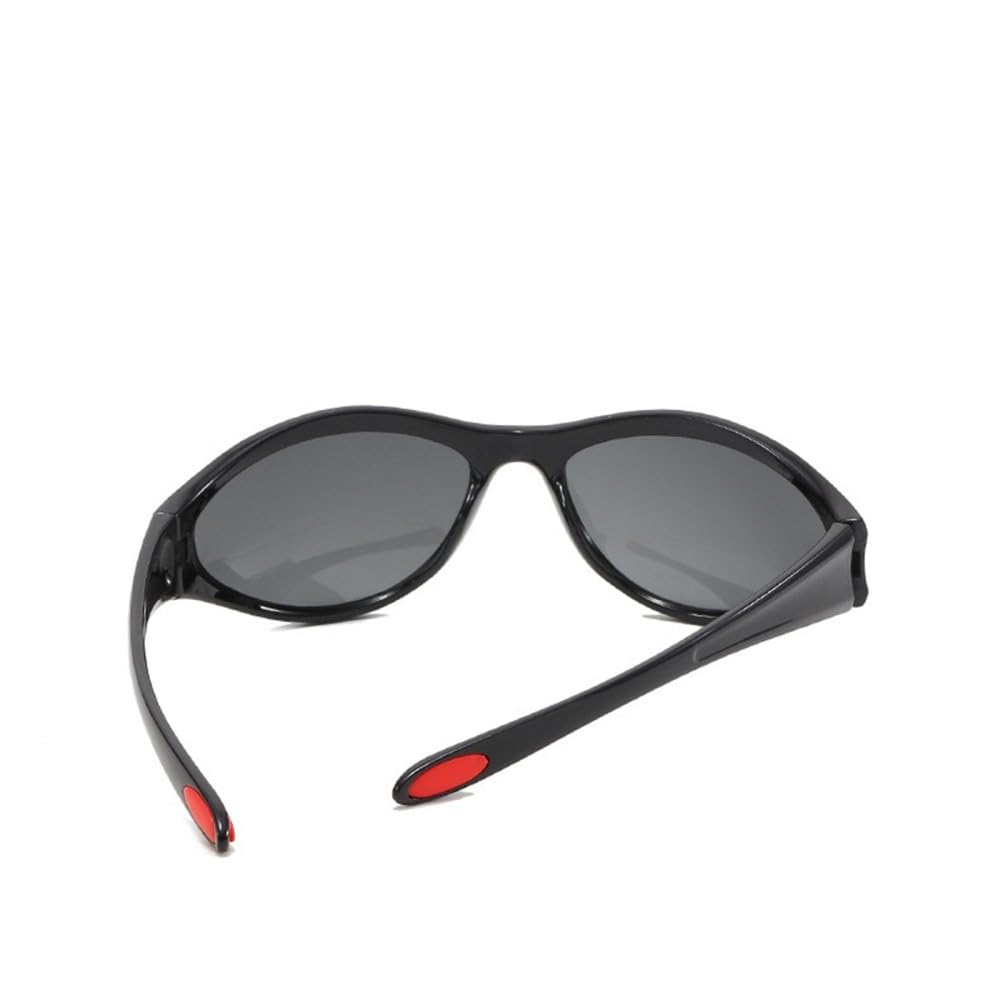 UV400 Punk Gafas de Sol Mujeres Hombres Sombra al Aire Libre Ciclismo (C2 Talla única)