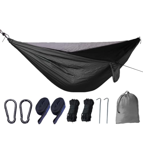 Fly Hangock para acampar, hamaca de red mosca - Red portátil para dormir | Hamacas ligeras portátiles de viaje con malla mosca, para patio al aire libre patio trasero