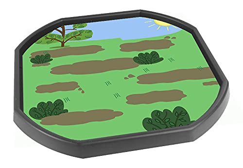 Muddy Puddles Vinyl Tuff Tray Insert - 60 x 60 cm - For Mini Tuff Spot Tuff Tray