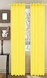Asbury Elegant Voile Sheer Panel - 54