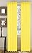 Asbury Elegant Voile Sheer Panel - 54"x84" (Bright Yellow)