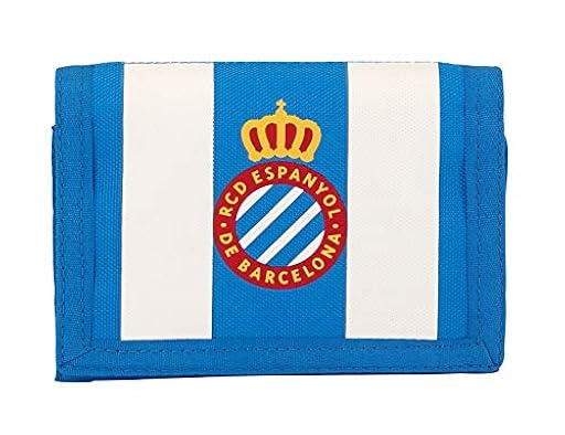 Safta Cartera Billetera Oficial R.C.D. Espanyol 125x95mm | Ya disponible en tu tienda friki favorita! En mundofriki.es!