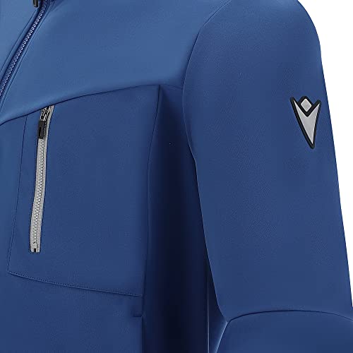 Chaqueta hombre Macron Scc Lodwar softshell azul avio 2