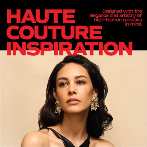 Premium Quality | 18K Gold Plated Evil Eye Earrings for Women | Real Freshwater Pearls | Haute Couture Aesthetics | Pump Up The Gem | US Brand |4