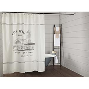 Piper classics silo hill shower curtain 72×72  urban country home decor