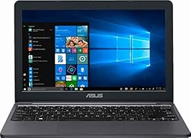 Asus Vivobook E203MA Thin and Lightweight 11.6” HD Laptop, Intel Celeron N4000 Processor, 4GB RAM, 64GB eMMC Storage, 802.11AC Wi-Fi, HDMI, USB-C, Win 10
