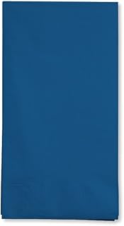 16-Count Touch of Color 3-Ply Paper Guest Napkin, Navy