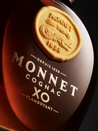 Monnet XO I Cognac aus Frankreich I Gold Meiningers International Spirits Awards I mit Geschenkverpackung I vollmundig luxuriöser Geschmack I 40% Vol. I 0,7 Liter