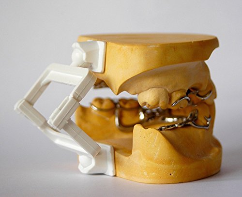 Dental Lab Mini Plastic Disposable Crown & Bridge Articulators (100 Pack)