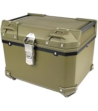 Amazon | HI-LINE バイク リアボックス 45L 大容量 防水 ABS樹脂 軽量