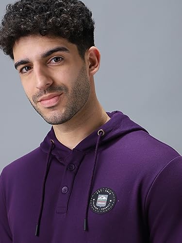 Image of Urbano Fashion Men Polycotton Hooded Sweatshirt