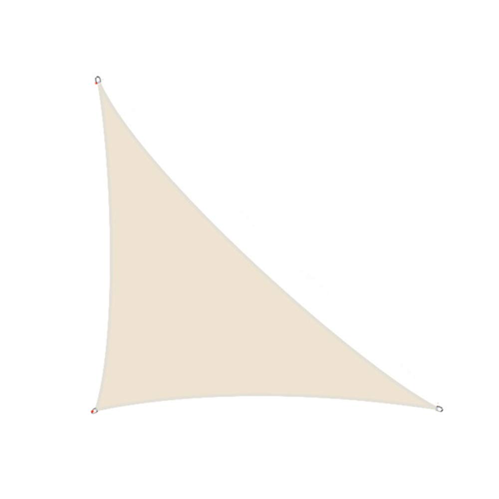Voile d'ombrage triangulaire anti-UV protégeant de la chaleur