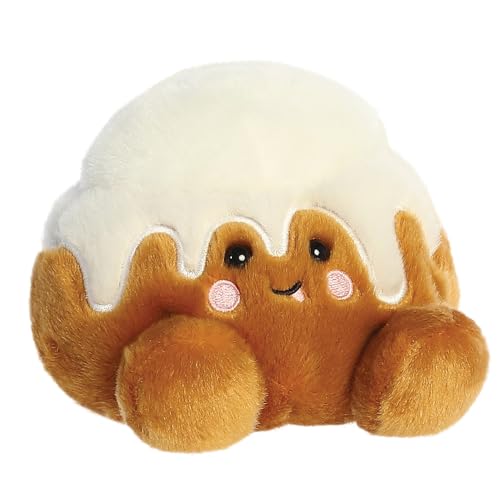 Aurora, 33726, Palm Pals Sugary Cinnamon Roll 5In, Soft Toy, Brown & white, 5 inches - Image 2