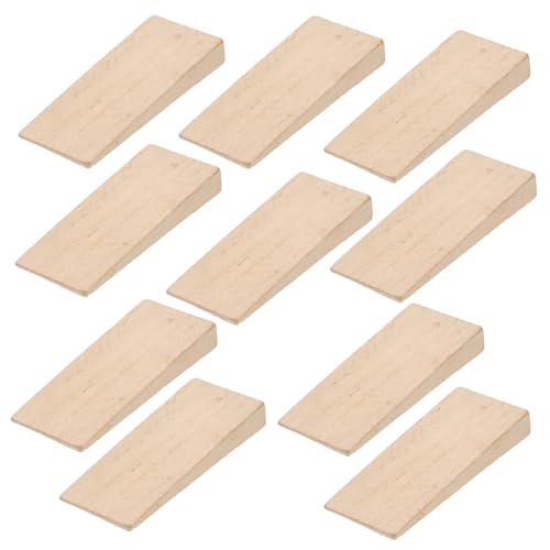 MOBUTOFU 10piezas Tapón De Cuña De Manija Para Mango De Madera Accesorio Para Mango Cuñas Para De Herramienta Para Mantenimiento De Hachas Reparación De De El Jardín De Repuesto Para Unidad