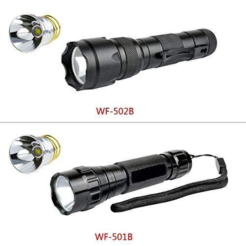 Bestsun 2 Pack Ultra Bright Xm-L2 Led Bulb Single Mode 1200Lumens Drop-In P60 Design Module Flashlight Repair Replacement Bulb For Surefire Hugsby C2 G2 Z2 6P 9P G3 S3 D2 Ultrafire 501B 502B #TOP4