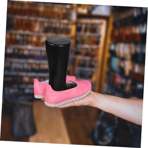 SOESFOUFU 2pcs Women\'s Sock Foot Models Fake Foot Mannequin Holders for Display Sturdy Sock Display Props Black