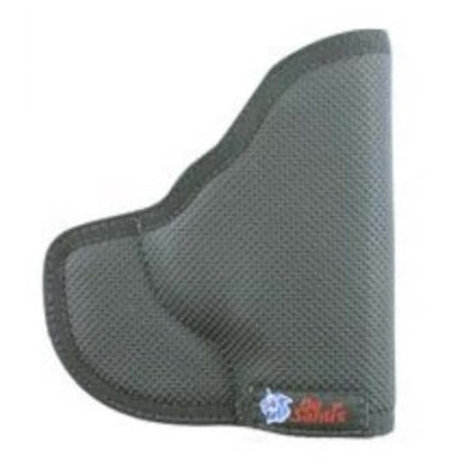 DeSantis Nemesis Pocket Holster For Pistols, Made of Quality Tacky Material, Ambidextrous, Unisex Gun Holster, FITS: RUGER LC9 , SPRINGFIELD XDS ,BERRETTA NANO,GLOCK 42 W/CT LG-433 RED & GREEN