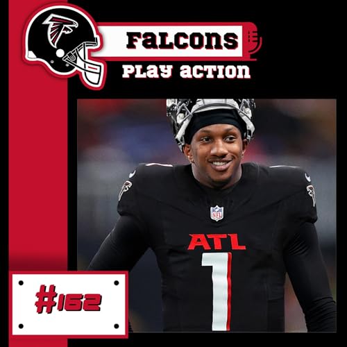 Couverture de Falcons Play Action #162 &ndash; Review do Draft de 2024!