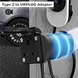 TKSE Portable EV Charging Adapter - IEC 62196 Type 2 Male to UK Plug, 220V AC Power - Image 8