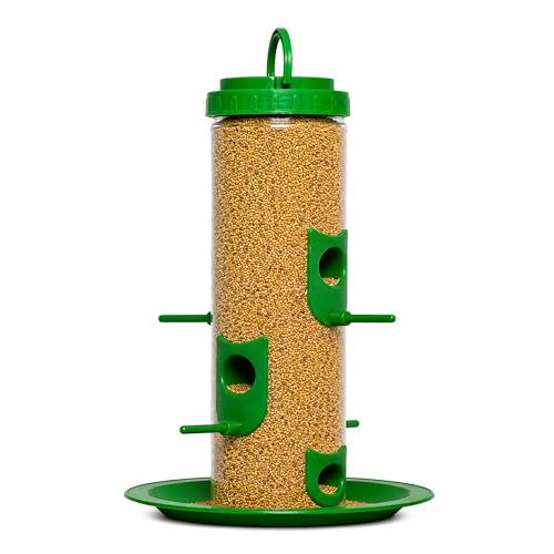 Hanging Bird Feeder for Balcony & Garden 900ml Large Capacity Outdoor Food Feeder for Birds