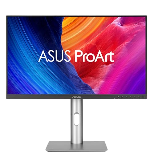ASUS ProArt Display 27” 1440P Professional Monitor (PA278CFRV) - IPS, QHD (2560 x 1440), Pre-Calibrated, 95% DCI-P3, Daisy-chain, 100Hz, LuxPixel AGLR, Calman Verified, USB-C 96W, HDR400, 3yr warranty