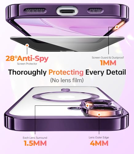 Coque iPhone 16 Plus avec protection objectif intégrée contre les rayures de caméra - 4