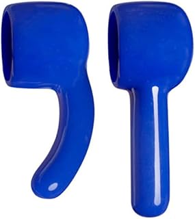 Tonone Massager Attachment Accessories Massage Attachments Accessory Silicone (Blue/2pcs)