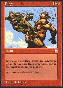 Amazon.com: Magic: the Gathering - Fling - Stronghold : Toys