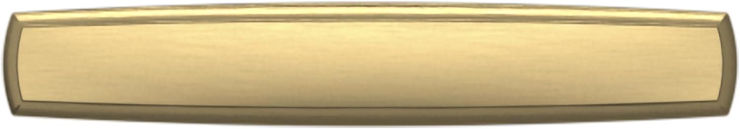 Baldwin 4357.BIN Severin Fayerman 4 Inch Center to Center Bar Cabinet Pull from The Estate Collection - Lifetime Polished Brass