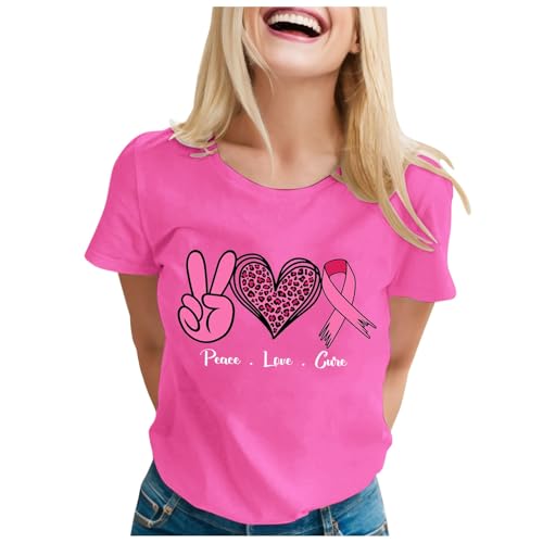T-shirt femme Octobre Rose 2026, un imprimé engagé et solidaire