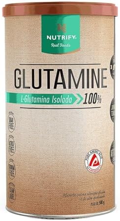 Nutrify - Glutamina 100% isolada - 500g