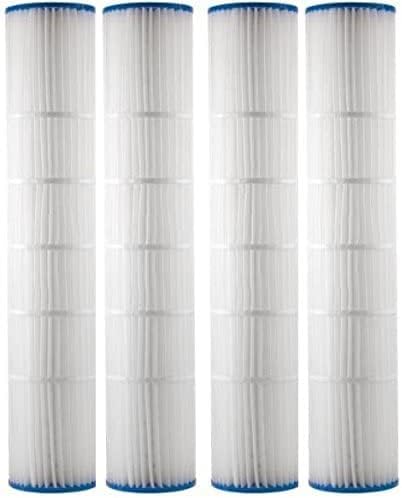 Pentair 4 Pack 25 sq. ft. Cartridge Filter Quad D.E. 100 178656 C-6900 FC-1963